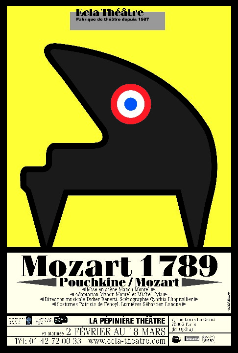 affiche N¡3 Mozart 1789